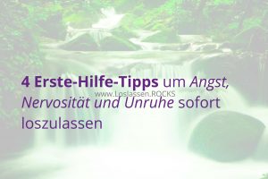 Angst Loslassen