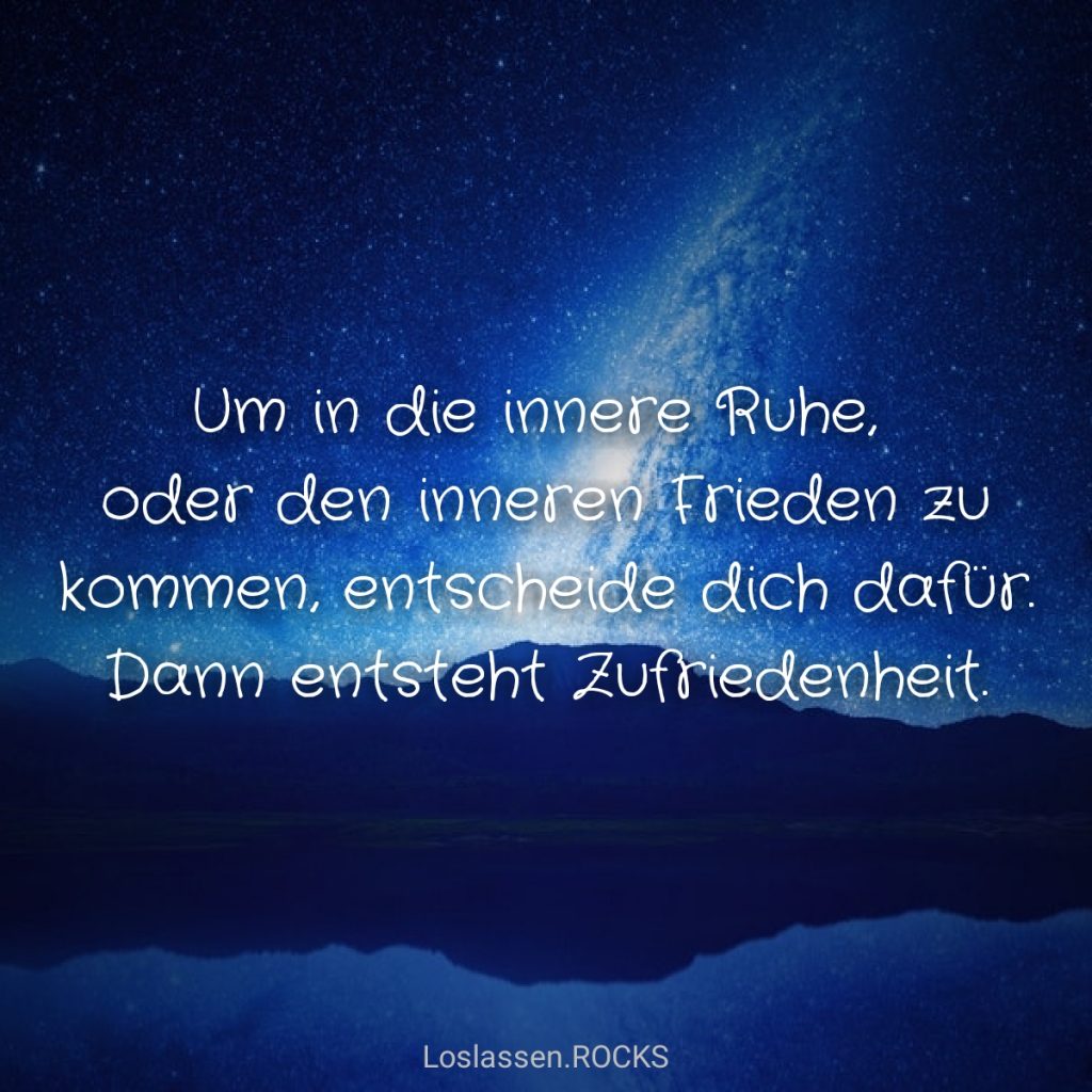 Sprüche Zufriedenheit 2 Meditation bringt's! LoslassenRocksTraining