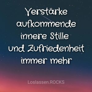 Innere-Stille-Zufriedenheit