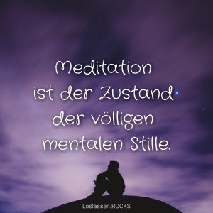 Meditation-ist-mentale-Stille