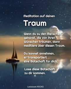 Meditiere C3BCber deinen Traum