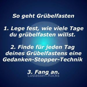 So-geht-Grübelfasten
