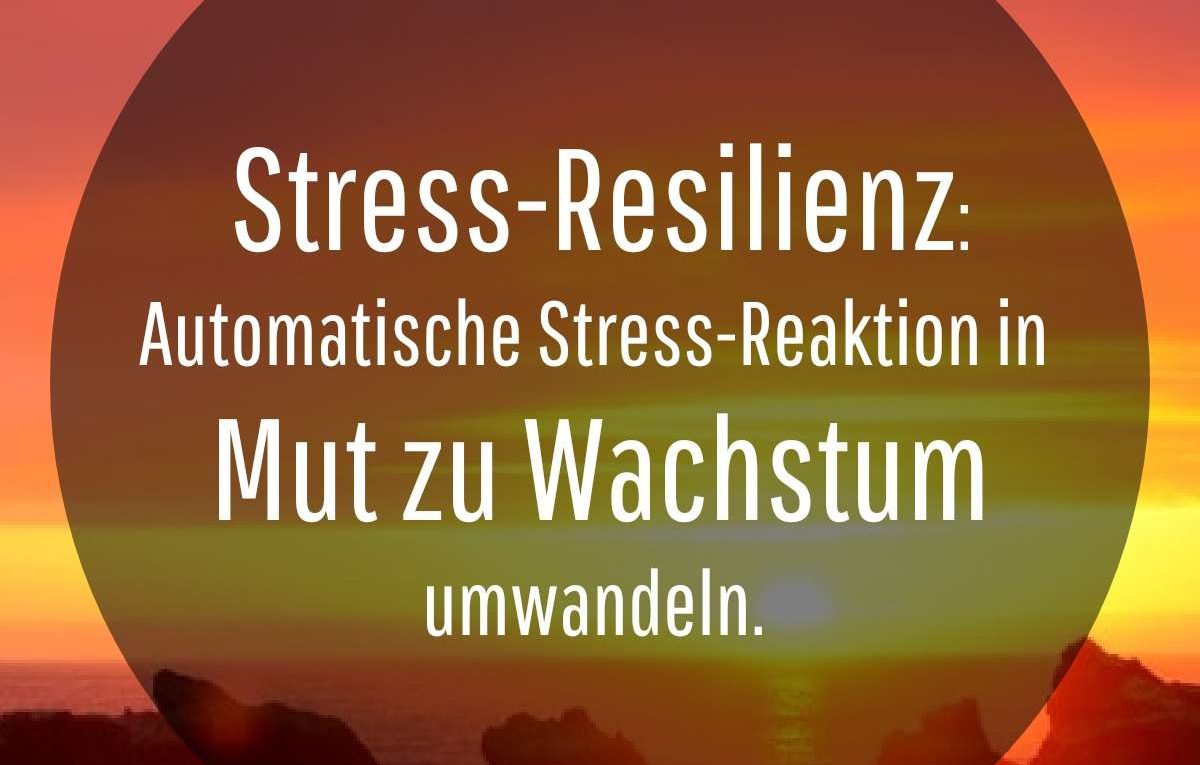 Stress-Resilienz: Automatische Stress-Reaktion in Mut zu Wachstum umwandeln.