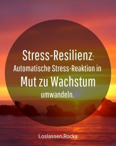 Stress-Resilienz: Automatische Stress-Reaktion in Mut zu Wachstum umwandeln.