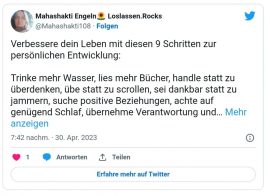 Persönliche Entwicklung mit den 9 Schritten der Veränderung