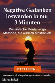 Negative Gedanken los werden in nur 3 Minuten